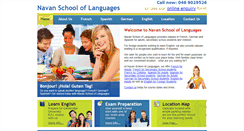 Desktop Screenshot of navanschooloflanguages.ie